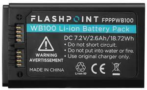 Flashpoint Flashpoint XPLOR 100 Pro TTL R2 Battery-Powered Monolight #XPLOR100PT