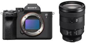 Sony Sony Alpha a7R V 61.0MP Full Frame Mirrorless Digital Interchangeable Lens Camera Body - Bundle with Zoom Li-on X R2 TTL On-Camera Round Flash Speedlight