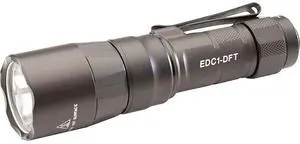 SureFire SureFire EDC1-DFT Dual-Fuel Turbo Everyday Carry Light, Gray