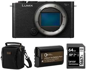 Panasonic LUMIX S9 Mirrorless Camera, Jet Black, with Included Value #DCS9BODYKA