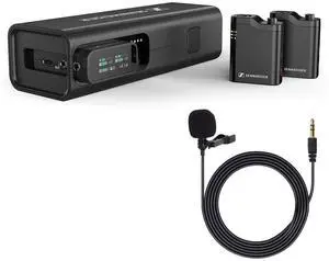 Sennheiser Profile Wireless 2-Channel Microphone System with Turnstile Lavalier Microphone