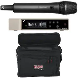 Sennheiser EW-D 835-S Digital Wireless Handheld Microphone System with MMD 835 Module, R1-6: 520-576MHz, Bundle with GM-1W Bag