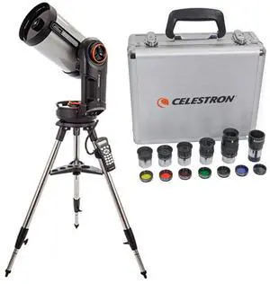 Celestron NexStar Evolution 8 203mm f/10 Schmidt-Cassegrain Telescope with 1.25" Eyepiece and Filter Kit