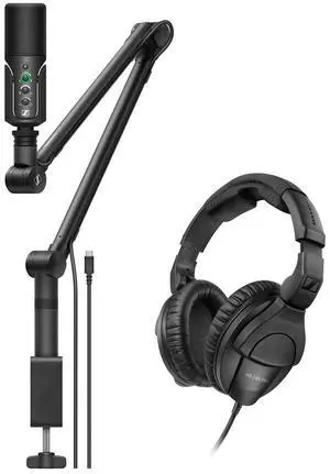 Sennheiser Sennheiser Profile Cardioid Condenser USB-C Microphone Streaming Set with Sennheiser HD 280 Pro Circumaural Closed-Back Monitor Headphones
