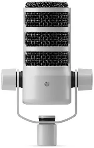 Rode Rode PodMic Dynamic Cardioid Broadcast USB and XLR Microphone, White