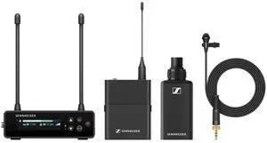 Sennheiser EW-DP Digital Wireless Portable System with ME-2 Lavalier Microphone and SKP Plug-On Transmitter, R4-9: 552-607.8 MHz