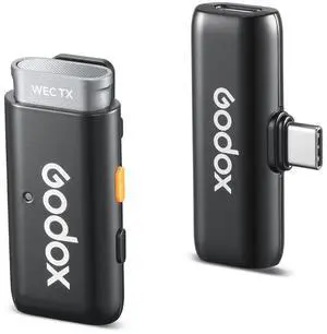 Godox WES 1 Kit1 2.4GHz Lightning Wireless Microphone System for Apple iPhone
