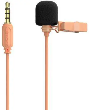 SmallRig 3389 Simorr Wave L1 3.5mm Lavalier Microphone, Cantaloupe