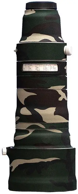 LensCoat LensCoat Cover for Canon RF 100-300m f/2.8mm IS Lens, Forest Green Camo