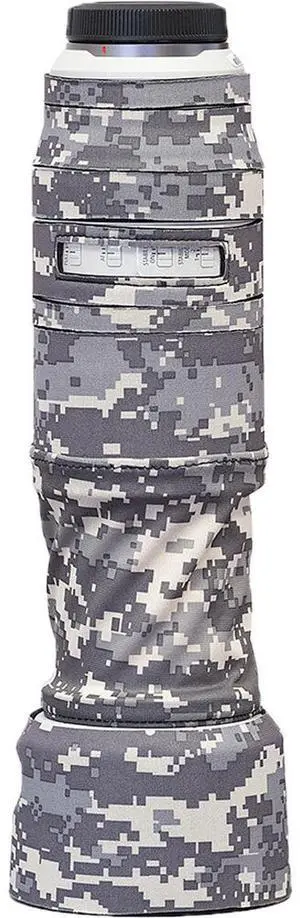 LensCoat Lens Cover for Canon RF 100-500mm f/4-7.1 L IS Lens, Digital Camo
