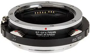 Fotodiox Pro Fusion Smart AF Adapter for Canon EOS (EF / EF-S) D/SLR Lens to Fujifilm G-Mount GFX Mirrorless Digital Camera Systems with Full Automated Functions