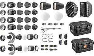Godox MS60R KNOWLED RGB LED Light (4-Light Kit)