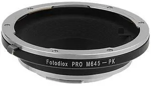 Fotodiox Mount Adapter for Mamiya 645 Lens to Pentax K Mount Camera