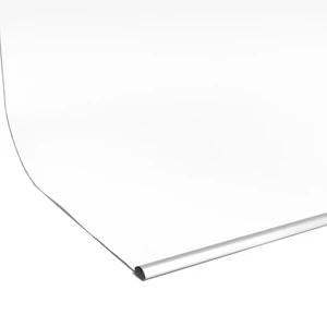 Savage 107" Leader Bar with Super White Paper Backdrop Savage 107" Leader Bar with Super White Paper Backdrop