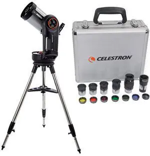 Celestron NexStar Evolution 6 150mm f/10 Schmidt-Cassegrain Telescope with 1.25" Eyepiece and Filter Kit