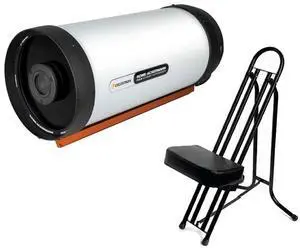 Celestron 8" f/2 Rowe-Ackermann Schmidt Astrograph RASA Telescope, OTA Only, Bundle with Astronomy Chair