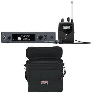 Sennheiser EK IEM G4 Stereo Bodypack Receiver, IE 4 Earphones, A: 516 - 558 MHz