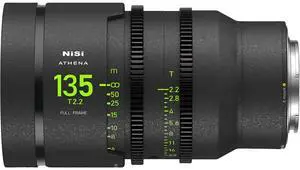 NiSi ATHENA PRIME 135mm T2.2 Cinema Lens without Filter Holder, Sony E