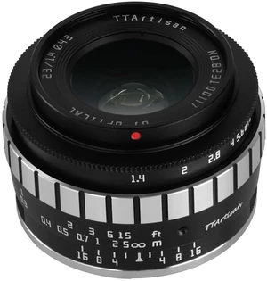 TTArtisan 23mm f/1.4 Lens for Sony E, Black/Silver TTArtisan 23mm f/1.4 Lens for Sony E, Black/Silver