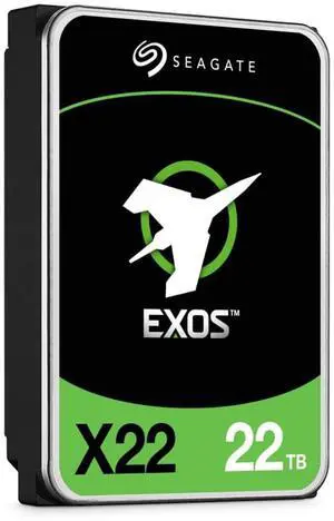 Seagate Exos X22 22TB 3.5" 6 Gb/s SATA III Internal Hard Drive, OEM