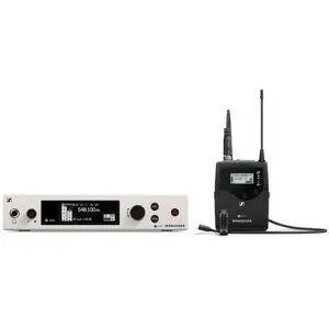 Sennheiser ew 500-G4-MKE 2 Wireless Lavalier Set, Bodypack Transmitter, MKE 2 Lav Omni Mic, AW+: 470 - 558 MHz