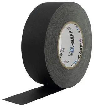 Adorama Pro Gaff  2x55Yards Black Gaffers Tape #PG2BLK