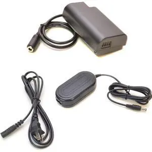 Bescor DMWBLJ31AC Battery Coupler to AC Adapter for Mirrorless Camera