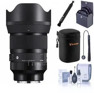 Sigma 50mm f/1.2 DG DN Art Lens for L Mount, Bundle with Included Value #316969B