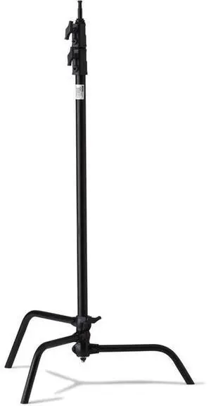 Kupo 40" Master Raiser C-Stand with Sliding Leg, 12" Maximum Extension, 22lbs Load Capacity, Black
