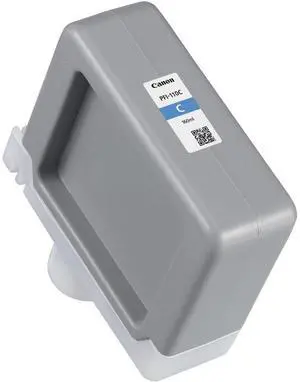 Canon PFI-110 160ml Cyan Pigment Ink Tank for imagePROGRAF TX-2000, TX-3000 and TX-4000 Printers