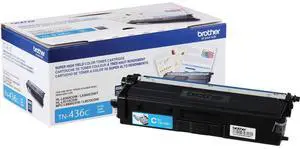 Brother TN436 Super High Yield Toner Cartridge, Up to 6500 Pages, Cyan