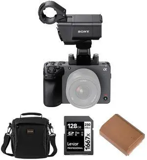 Sony FX30 Super 35 Cinema Line Camera with XLR Handle Unit #ILME-FX30 C