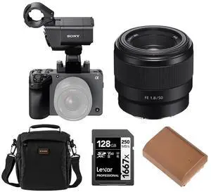 Sony FX30 Super 35 Cinema Line Camera with XLR Handle Unit #ILME-FX30 D