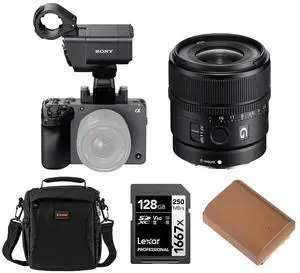 Sony FX30 Super 35 Cinema Line Camera with XLR Handle Unit #ILME-FX30 G