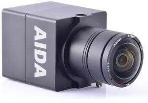 AIDA UHD-100A Micro 4K Ultra HD HDMI 1.4 Professional POV Camera with TRS Stereo Audio Input, Multi HD Format