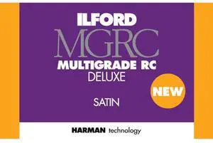 Ilford Multigrade V RC Deluxe Satin Black & White Photo Paper, 8x10", 25 Sheets