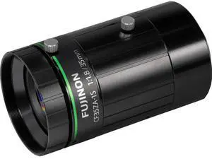 Fujinon CF35ZA-1S 1.1" 35mm f/1.8 Manual Iris C-Mount Lens, 2.5 Microm Pixel Pitch