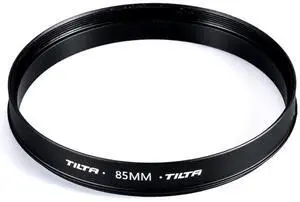 Tilta 85mm Adapter Ring for Mini Clamp-on Matte Box, Black #MB-T15-85