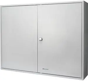Barska 480 Position Key Cabinet with Key Lock & White Tags, Gray