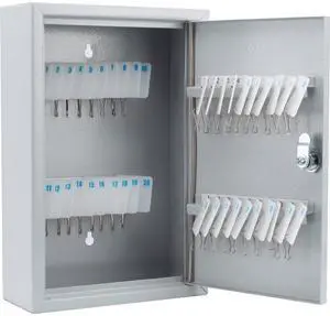 Barska 40 Position Key Cabinet with White Tag & Key Lock
