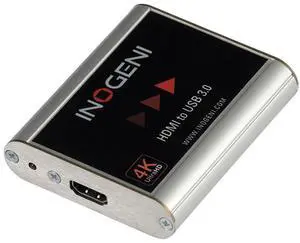 INOGENI HDMI to USB 3.0 Video Capture Card, 4K Video Resolution Support #4K2USB3