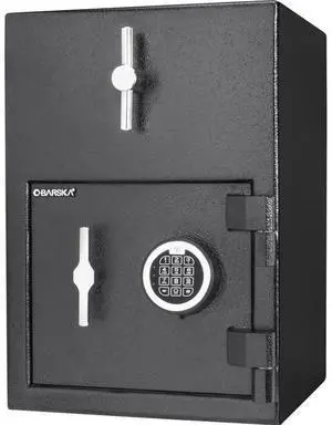 Barska 1.15 Cubic Foot Rotary Hopper Keypad Depository Safe