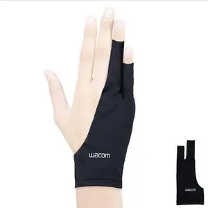 Wacom Drawing Glove, Black, 3-Pack