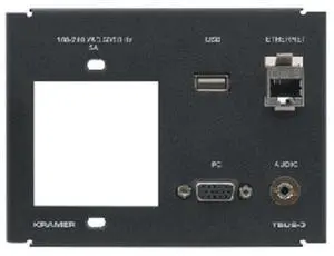 Kramer Electronics T3F-1S Inner Frame for TBUS-3xl Table Connection Bus