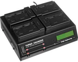 Dolgin Engineering TC400 4-Position Simultaneous Battery Charger #TC400-PAN