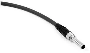 Switchcraft 75 Ohm Midsize Mini-WECo Male to Mini-WECo Male Video Patchcord, 1' Length, Black