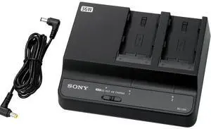 Sony BC-U2A Dual-Bay Charger/AC Adapter for BP-U90/U60/U60T/U30 Battery