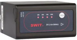 SWIT Electronics S-8972 47.5Wh 7.2V Replacement Lithium-Ion Battery with DC Output for Sony NP-F970/F770 Battery