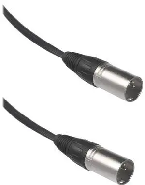 Bescor XLR5MM 5' 4-Pin XLR Male to 4-Pin XLR Male Extension Cord