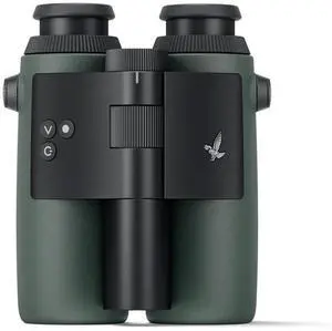 Swarovski Optik 10x32 AX Visio Waterproof Roof Prism Smart Binoculars, 6.4 Degree Field of View, Green
